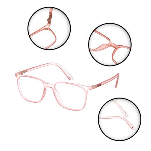 Bluno Candy Square Computer Glasses for Men (Unisex)