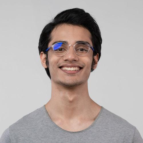 Bluno Daily Round Computer Glasses for Men (Unisex)