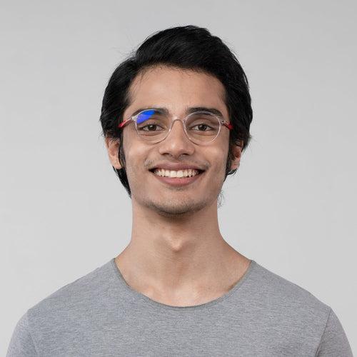 Bluno Daily Round Computer Glasses for Men (Unisex)