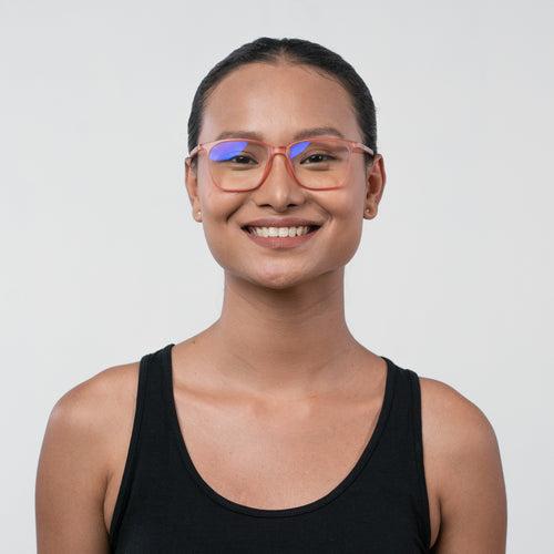 Bluno Candy Square Computer Glasses for Women (Unisex)