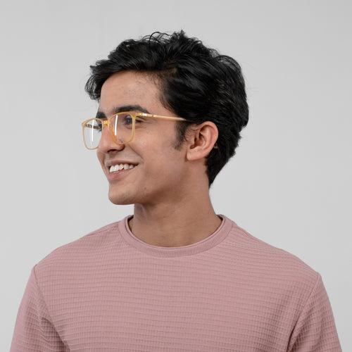 Bluno Candy Square Computer Glasses for Men (Unisex)