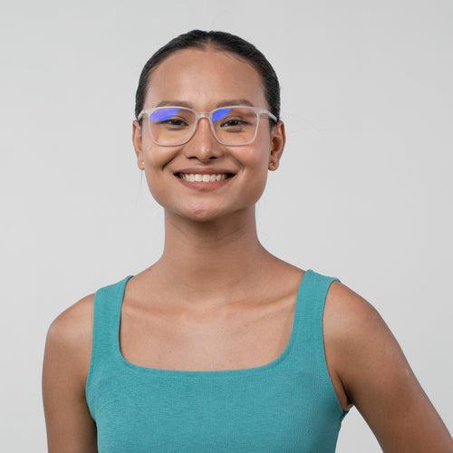 Bluno Candy Square Computer Glasses for Women (Unisex)