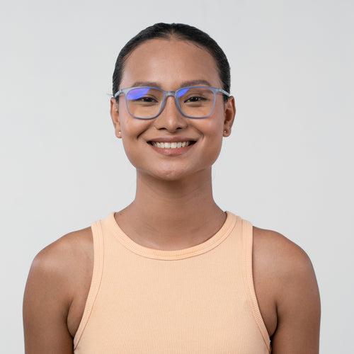 Bluno Candy Square Computer Glasses for Women (Unisex)