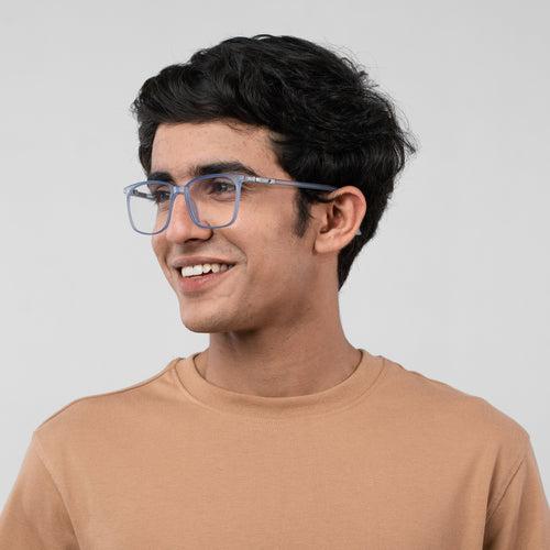 Bluno Candy Square Computer Glasses for Men (Unisex)