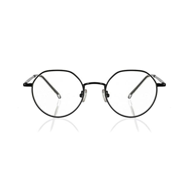 Bluno Metal Hexagon Computer Glasses (Unisex)