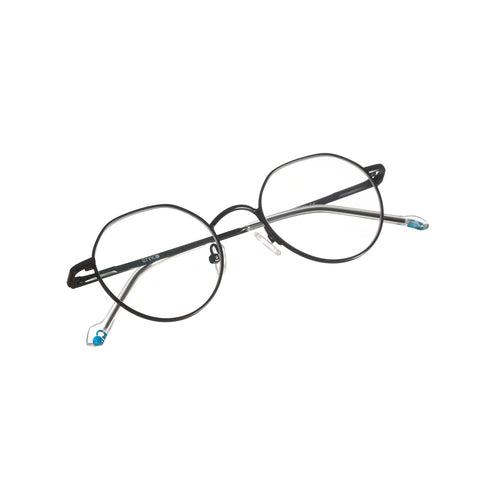 Bluno Metal Hexagon Computer Glasses (Unisex)