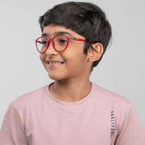 Bluno Simon Round Computer Glasses for Kids