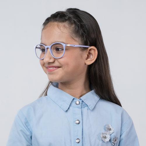 Bluno Simon Round Computer Glasses for Kids