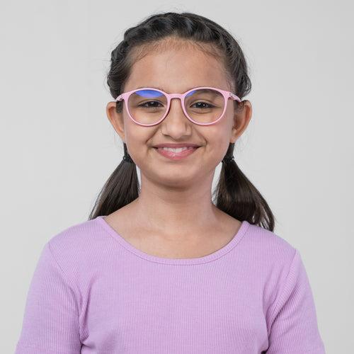 Bluno Simon Round Computer Glasses for Kids