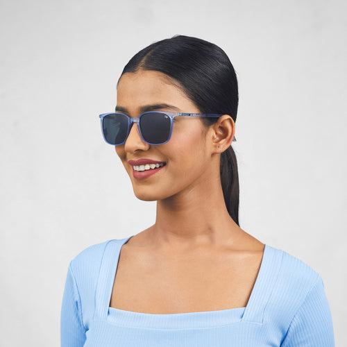 Enrico Classic Square Sunglasses (Unisex)