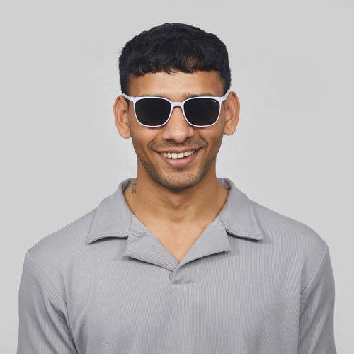 Enrico Classic Square Sunglasses (Unisex)