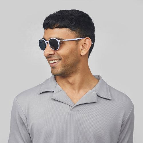 Enrico Classic Round Sunglasses (Unisex)