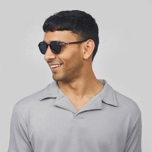 Enrico Classic Round Sunglasses (Unisex)