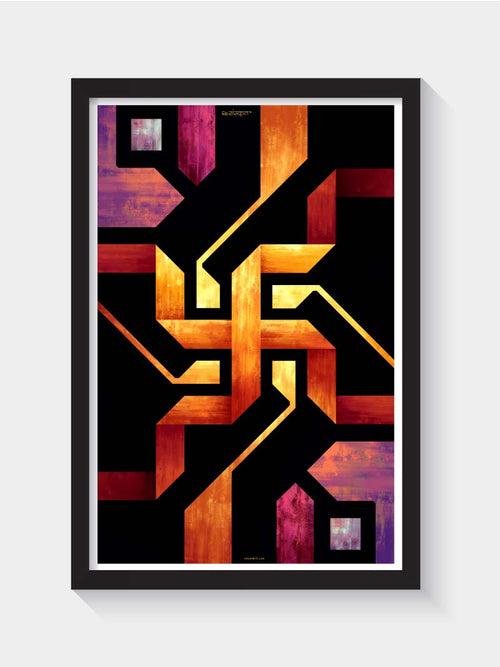 Swastika Wall Frame