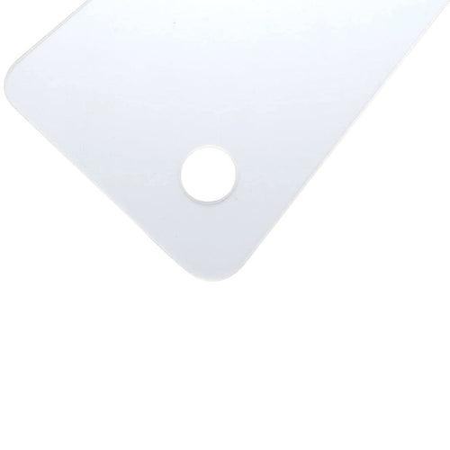 Worison Clear Transparent Acrylic Rectangle Shape Painting Palette with Thumb Hole for Acrylic or Oil Painting