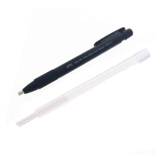 Worison Eraser Pen Value Pack Round 3.8mm,Precision Tip Eraser with 5 Refills(Black)