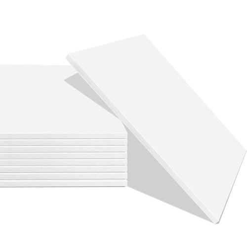 Worison 3 mm Thick 8pc Pack Craft Foam Board Set White, 8 x 8 Inches