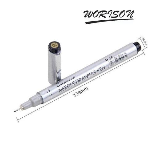 Worison Needle Drawing Pen Set of 8