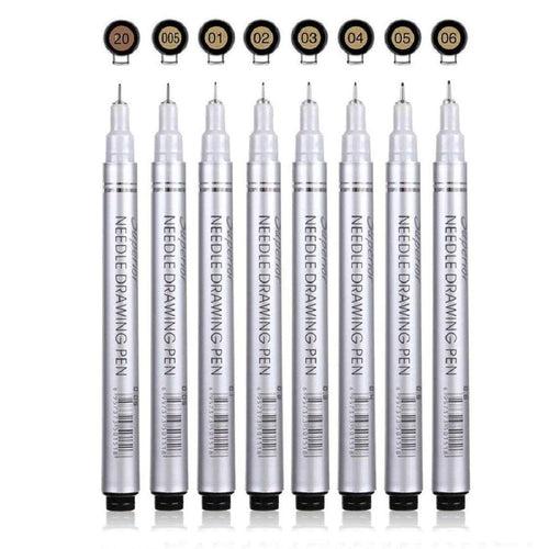 Worison Needle Drawing Pen Set of 8