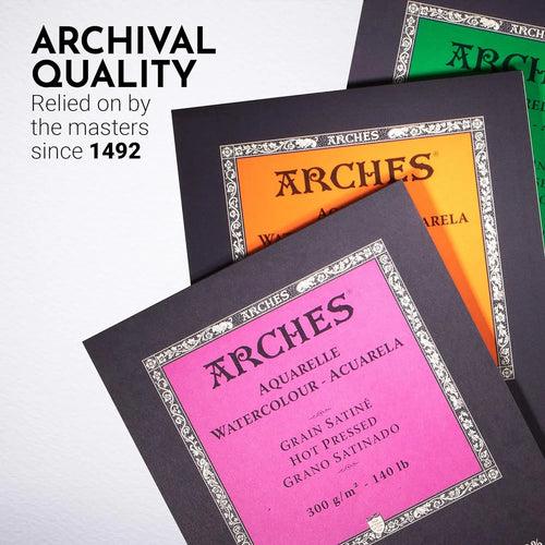 Arches Watercolor Paper Pad Cold Pressed 300gsm (Loose)