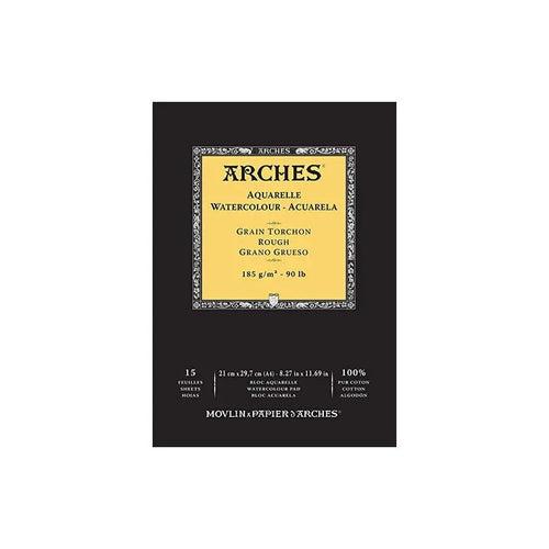 Arches Watercolour - Aquarelle 185 GSM 100% Cotton Paper Pad