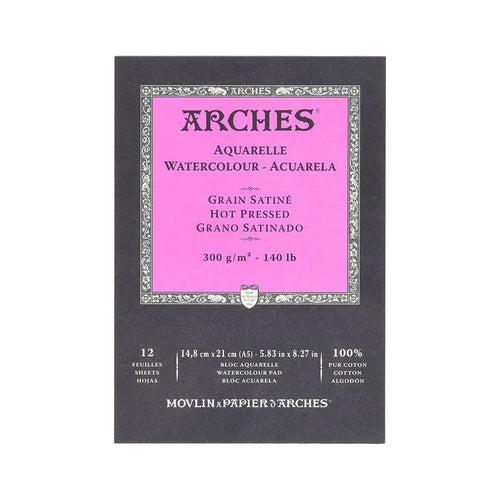Arches Watercolour WHNA Sheet Pad 300GSM ,100% Cotton-12 SHT(Loose)