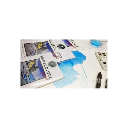 Art Essentials Studio Watercolour Paper Medium Surface,Natural White,Cold Pressed 300GSM - Poly Pack(Loose)
