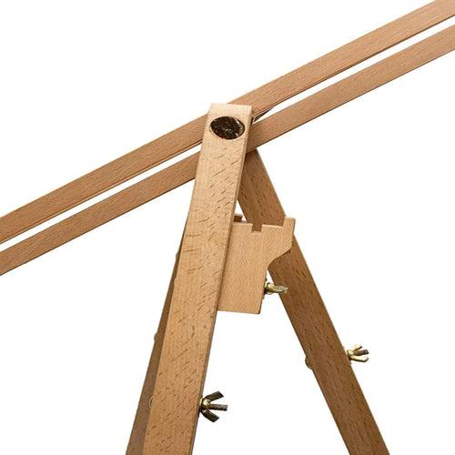 Brustro Artists' Sketching Tilted Wooden Easel Light