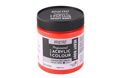 Brustro Professional Artists Heavybody Acrylic Paint 237ml (Loose)