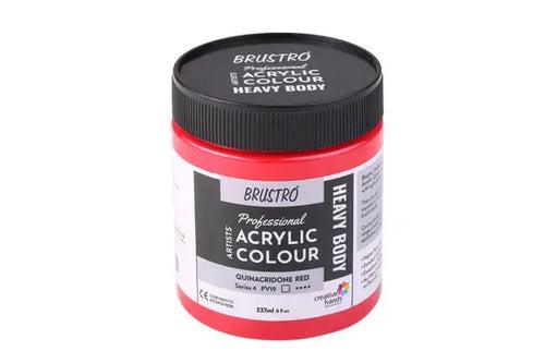 Brustro Professional Artists Heavybody Acrylic Paint 237ml (Loose)