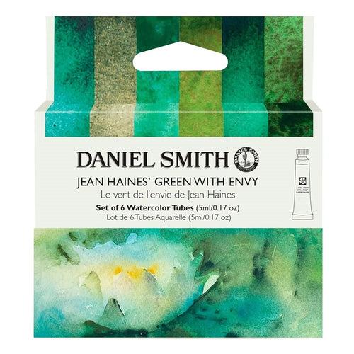 Daniel Smith Jean Haines’ Green with Envy Set of 6 Watercolor Tubes