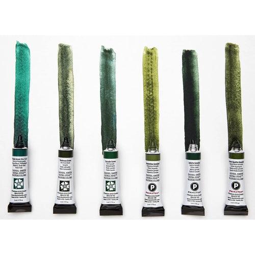 Daniel Smith Jean Haines’ Green with Envy Set of 6 Watercolor Tubes