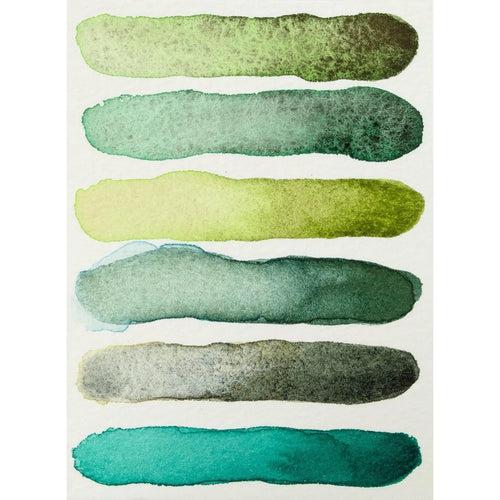 Daniel Smith Jean Haines’ Green with Envy Set of 6 Watercolor Tubes