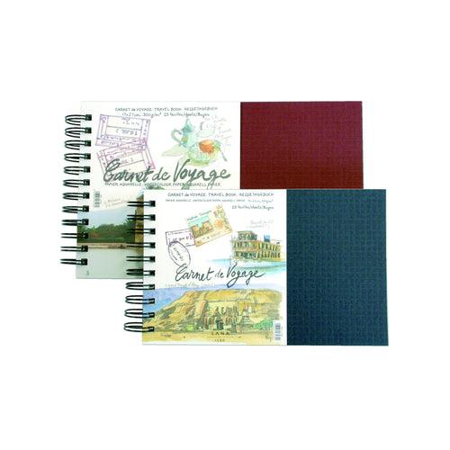 Lana Watercolour Carnet de Voyage 300GSM,25% cottonrag,Spiral Bound Books(25 Sheets)