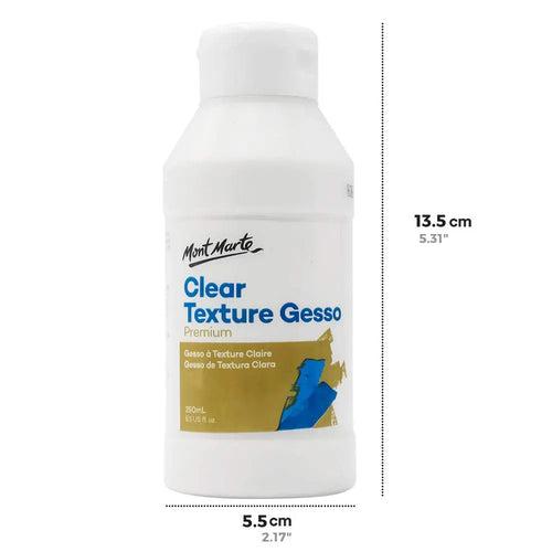MONT MARTE Clear Texture Gesso Premium 250 ml