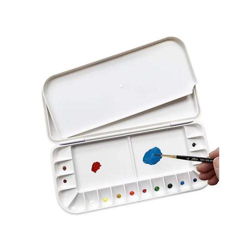 Canvazo Moisturising Professional Airtight Fineart Palette For Watercolours 18 Wells