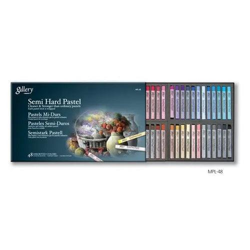 Mungyo Gallery Artists' Semi hard Pastels Assorted Colors for Artist ( MPL Series )