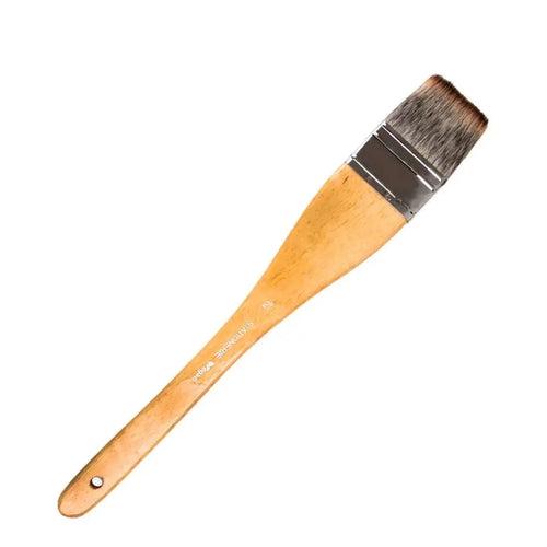 STATIONERIE Artists Hake Flat Watercolour Brush for Watercolor Pottery Painting Arts