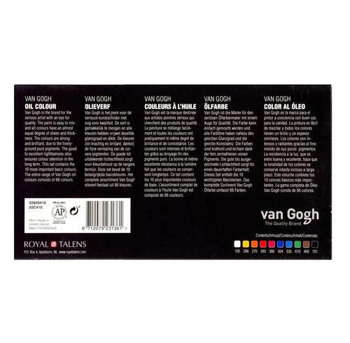 Van Gogh Oil Color Basic Set With 20 ML X 10 Colours