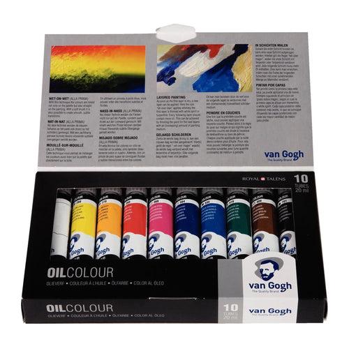 Van Gogh Oil Color Basic Set With 20 ML X 10 Colours