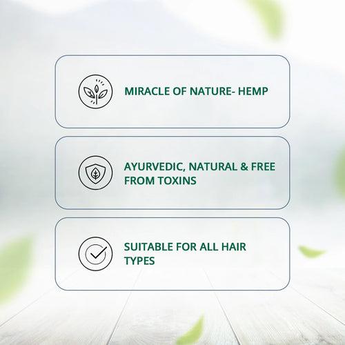 Hampa Hemp Hair Regrowth Serum 100ml+ Hampa Hemp Hair Regrowth Oil 100 ml