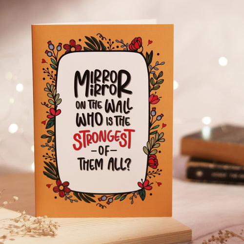 Women's Day Mirror Card - Set of 100