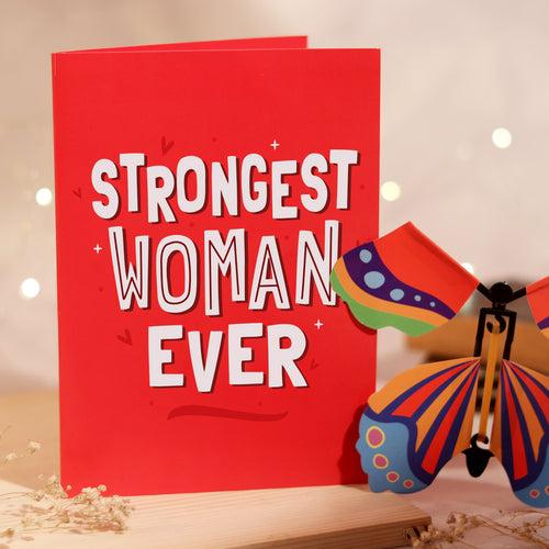 Women’s Day Butterfly Card - Set of 100