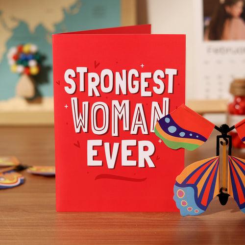 Women’s Day Butterfly Card - Set of 100