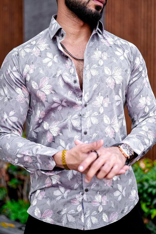 VOZIA Couk Floral Printed Shirt