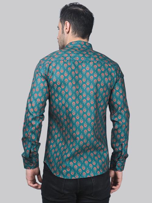 Artistic-modern Men's Printed Shirt