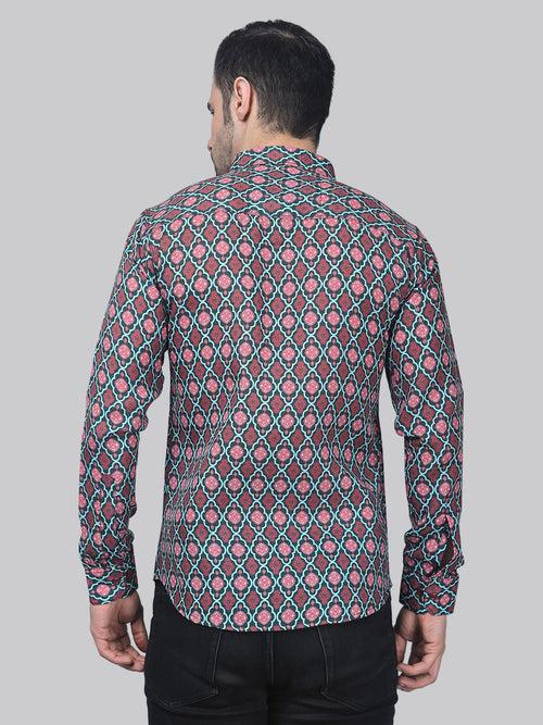 Avant-garde Men's Printed Shirt