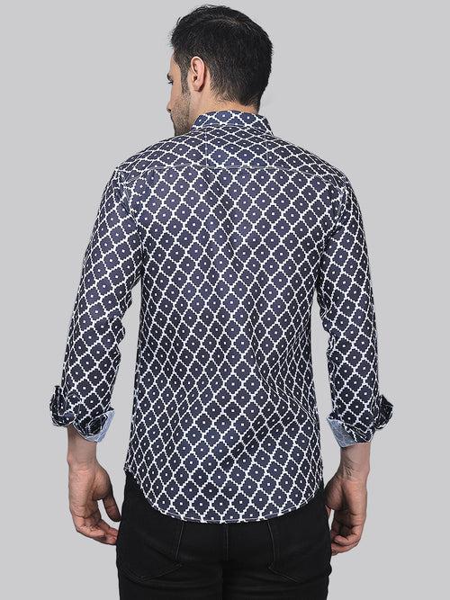 Opulent Men's Printed Shirt