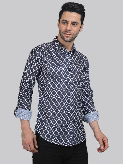 Opulent Men's Printed Shirt