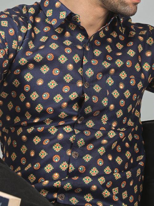 Rainbow Rhapsody Men's Printed Shirt